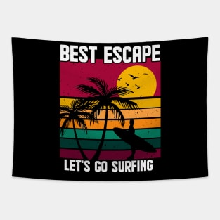 Lets go Surfing Tapestry