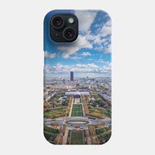 Paris city view Phone Case