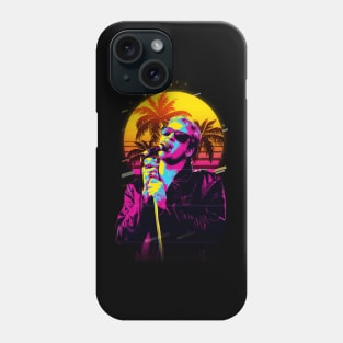 Black Gives Way to Blue In Chains Fan Merch Phone Case