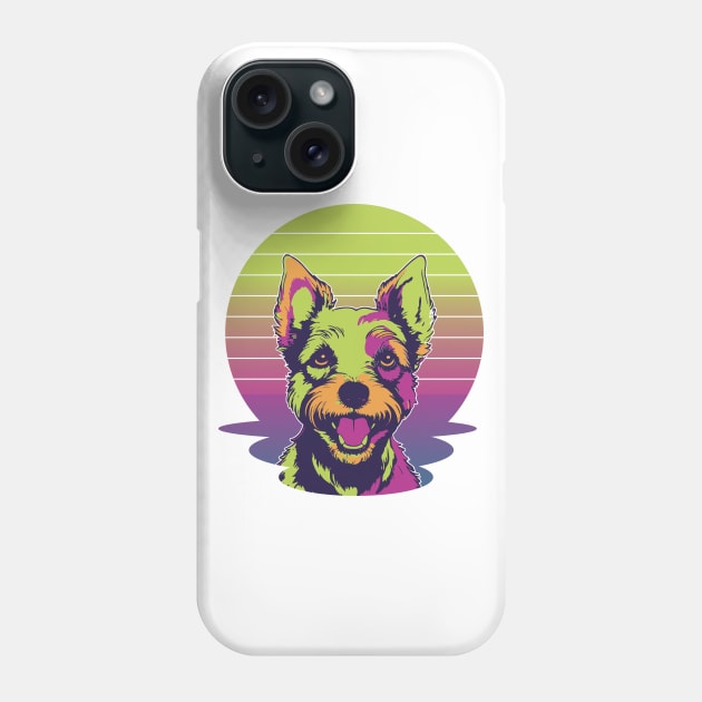 Enthusiastic dog Aesthetic terrier matching couple family cute Phone Case by greatnessprint