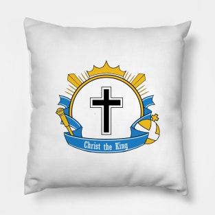 Christ the King Shine Logo Pillow