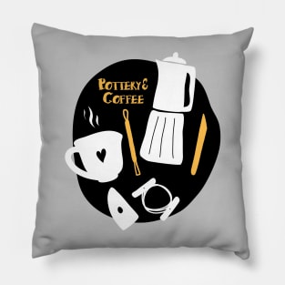 Ceramic and Coffee Pillow