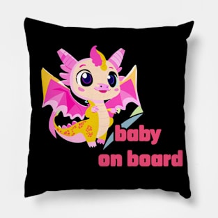 baby on board Pillow