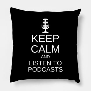 Listen to podcasts Pillow