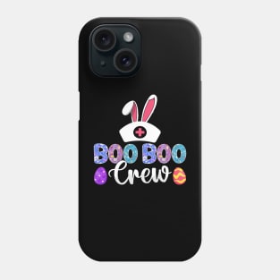 Boo Boo crew Funny Easter Nurse T Shirt Design Phone Case