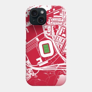 Olympiacos Stadium Map Design Phone Case