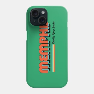 Memphis - Totally Very Sucks Phone Case