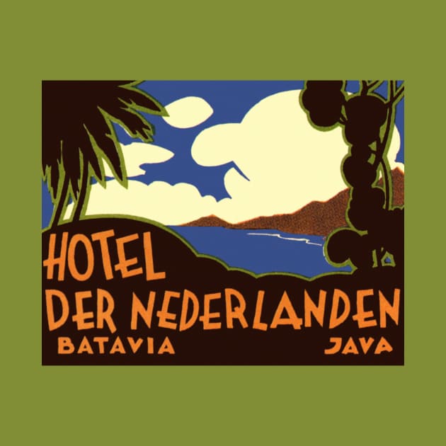 Vintage Travel Poster, Batavia, Java by MasterpieceCafe