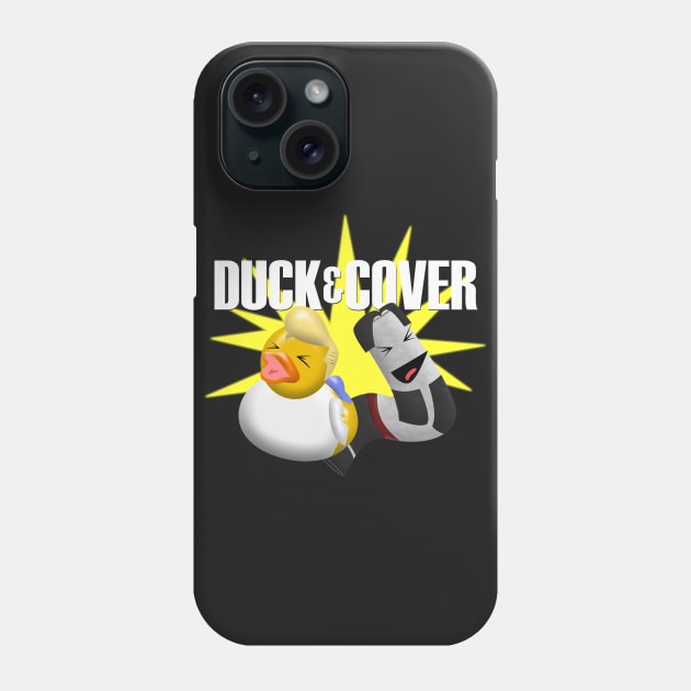 Duck and Cover Rock Band Phone Case by DV8Works