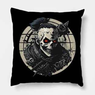 Vintage Skeleton Samurai - Ronin Pillow