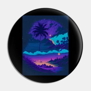 beach at sunset Pin