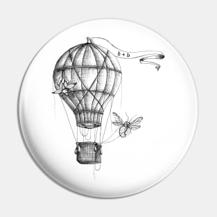 Brix and Bailey "Up in a Balloon" Pin