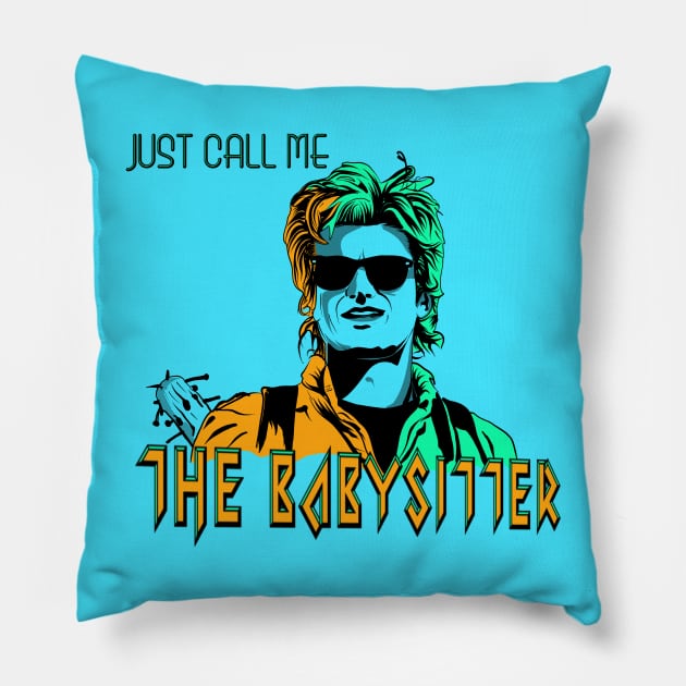 Babysitter of the Year Pillow by Danispolez_illustrations