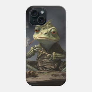 Froggy smoke Phone Case