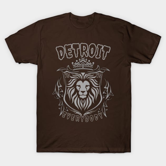 Disover Detroit Vs Everybody - Detroit Vs Everybody - T-Shirt