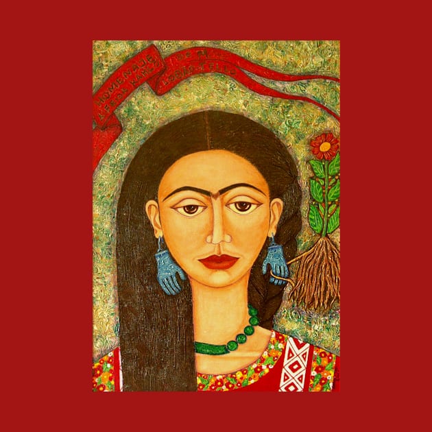 Homage to Frida by madalenalobaotello