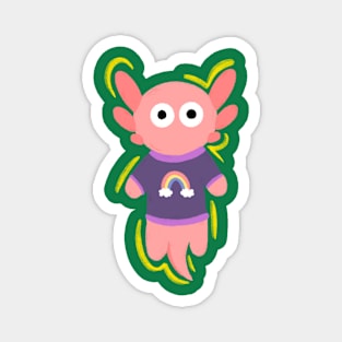 Lil axolotl Magnet