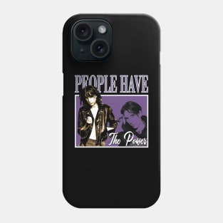 Punk Priestess Patti Smith's Defiant Persona Phone Case