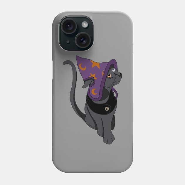 Witch's Familiar Phone Case by Aurora Jordan