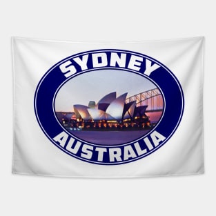 Sydney Australia Opera House Harbor Harbour Tapestry