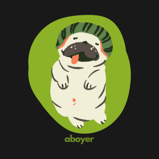 aboyer - woof in french T-Shirt