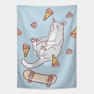 Pizza Cat Tapestry