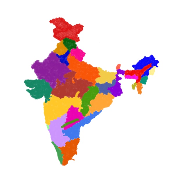 India Holi India States by MysteriousOrchid