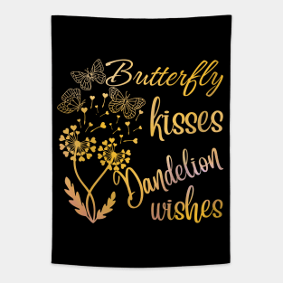 Butterfly Kisses Dandelion Wishes Tapestry