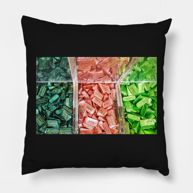 Italian Candy Store Pillow by Anastasia-03