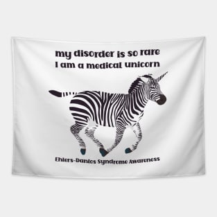 Ehlers Danlos Syndrome Unicorn Tapestry