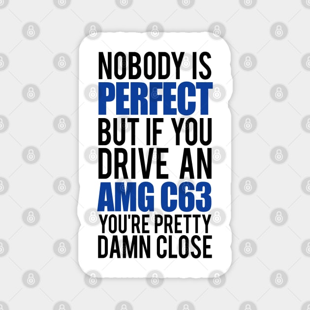 AMG C63 Magnet by VrumVrum
