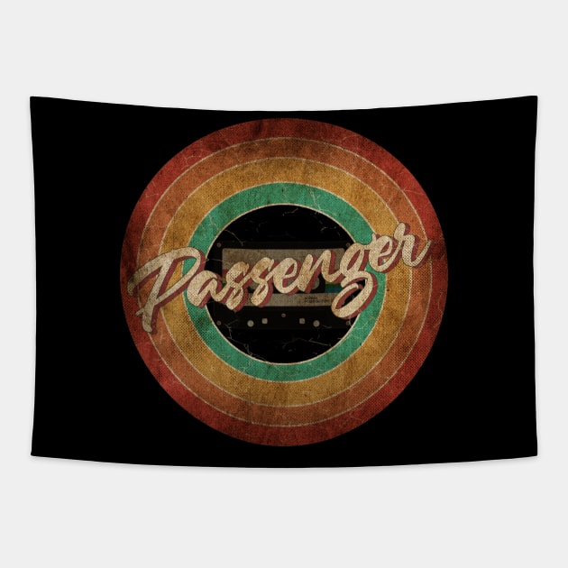 Passenger Vintage Circle Art Tapestry by antongg