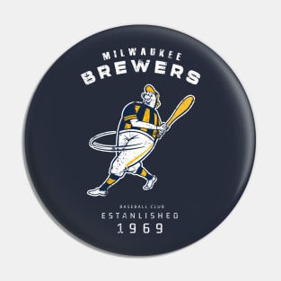 The Brewers Classic Baseball Pin