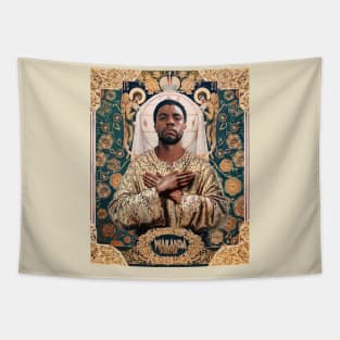 Saint Black Panther Tapestry