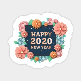 Happy New Year 2020 Magnet