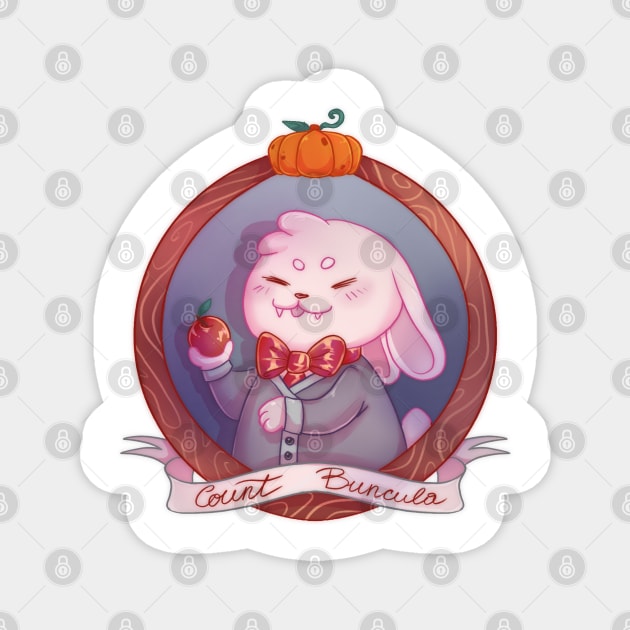 Vampire bunny Magnet by Itsacuteart