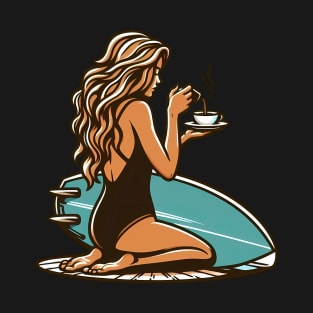 Coffee Surfer T-Shirt