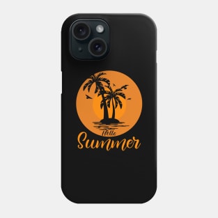 Hello Summer Beach Shirt Gift Phone Case