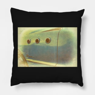 Classic Car Three Hole Buick photography Pillow