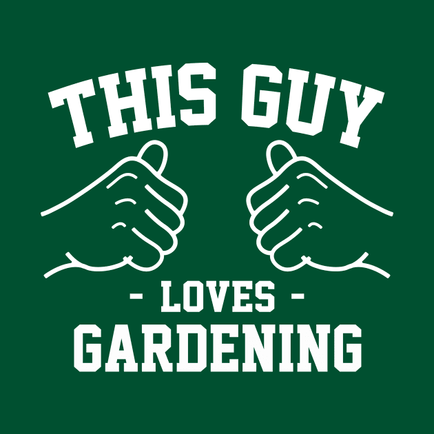 This guy loves gardening by Lazarino