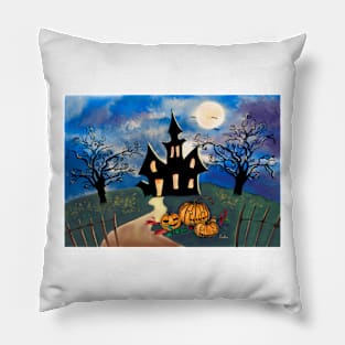 Spooky Time. Artwork by Annalisa Amato Pillow