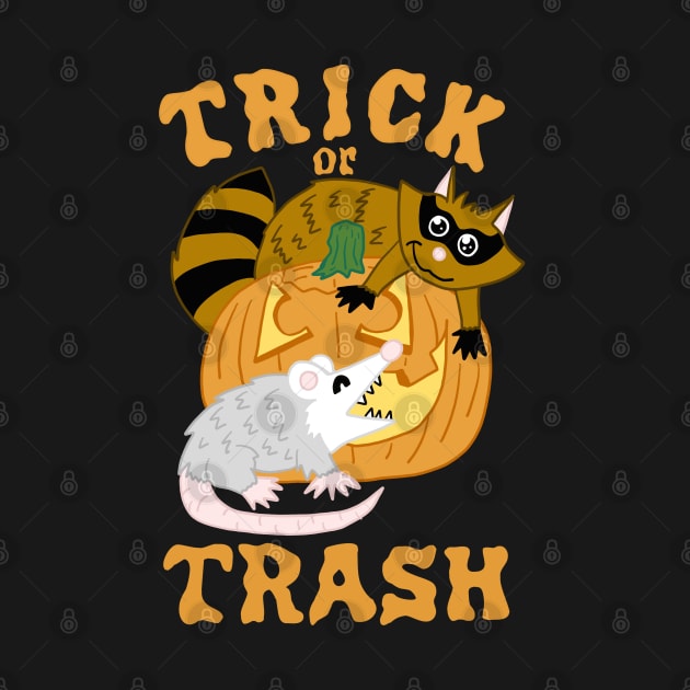 Cute Trick or Trash Buddies by SNK Kreatures