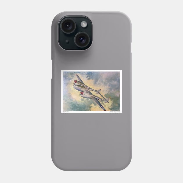 WW2 P-38 Phone Case by Airbrush World