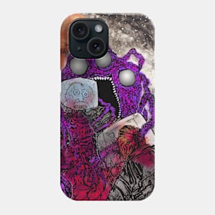 Martian Space Monster Phone Case