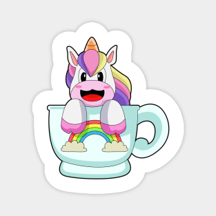 Unicorn Mug Rainbow Magnet