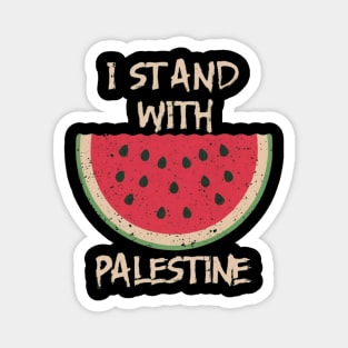 I stand with palestine Magnet