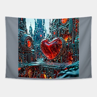 Heart factory Tapestry