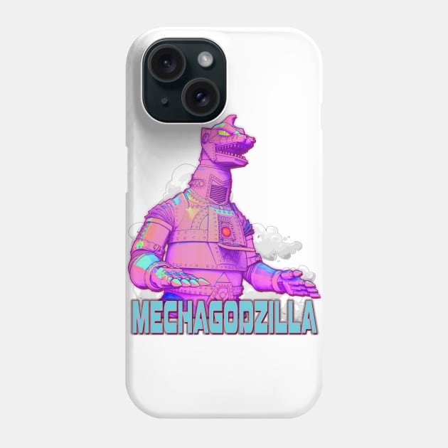 Mechagodzilla Phone Case by Digiwip