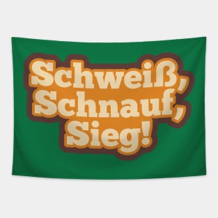 Schweiß, Schnauf, Sieg! Tapestry