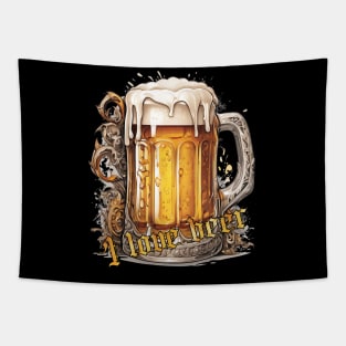 Mug Beers - I love beer Tapestry